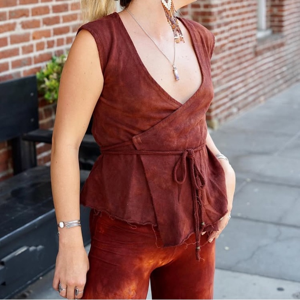 Calico Alchemy Organic’s Wrap Top